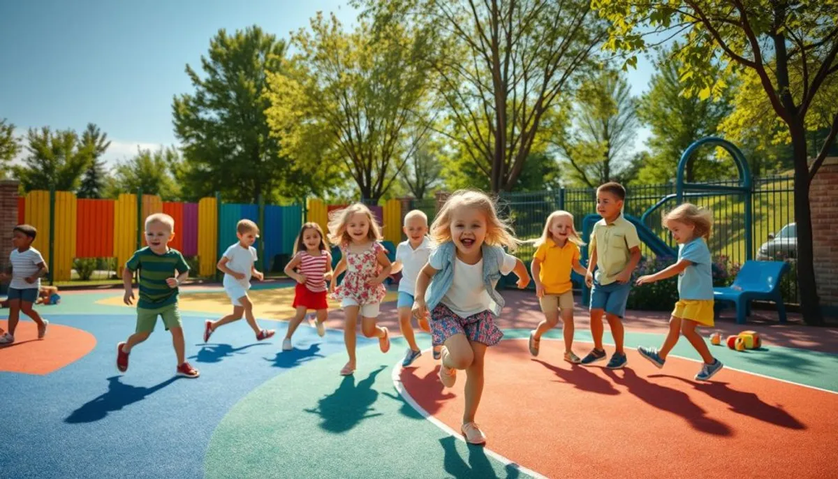 Kids playing casual games